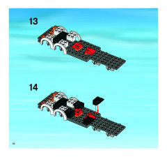 LEGO 7642 instructions page 10 – build guide