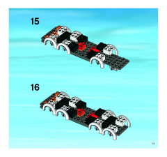 LEGO 7642 instructions page 11 – build guide