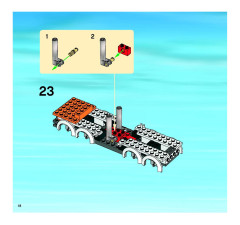 LEGO 7642 instructions page 18 – build guide