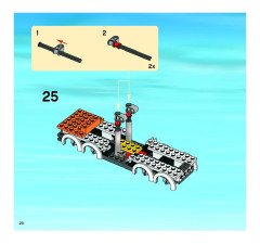 LEGO 7642 instructions page 20 – build guide