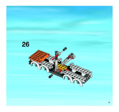 LEGO 7642 instructions page 21 – build guide