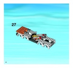 LEGO 7642 instructions page 22 – build guide