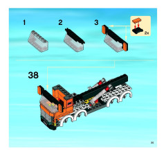 LEGO 7642 instructions page 35 – build guide