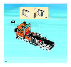 LEGO 7642 instructions page 40 – build guide