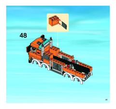 LEGO 7642 instructions page 45 – build guide