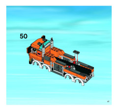 LEGO 7642 instructions page 47 – build guide