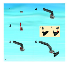 LEGO 7642 instructions page 52 – build guide