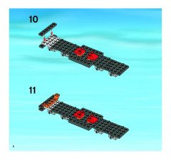 LEGO 7642 instructions page 8 – build guide