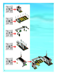 LEGO 7642 instructions page 2 – build guide