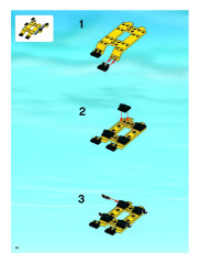 LEGO 7642 instructions page 20 – build guide