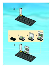 LEGO 7642 instructions page 4 – build guide