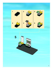LEGO 7642 instructions page 5 – build guide
