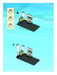 LEGO 7642 instructions page 6 – build guide