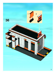 LEGO 7642 instructions page 73 – build guide