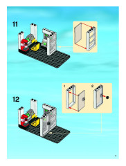 LEGO 7642 instructions page 9 – build guide
