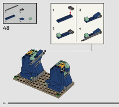 LEGO 76420 instructions page 54 – build guide