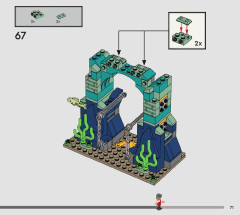 LEGO 76420 instructions page 71 – build guide