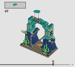 LEGO 76420 instructions page 73 – build guide