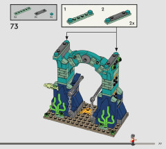 LEGO 76420 instructions page 77 – build guide