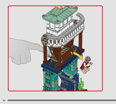 LEGO 76420 instructions page 82 – build guide