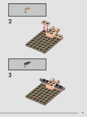 LEGO 76421 instructions page 11 – build guide