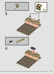LEGO 76421 instructions page 13 – build guide