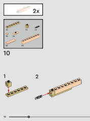LEGO 76421 instructions page 16 – build guide
