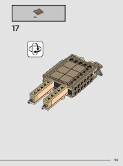 LEGO 76421 instructions page 25 – build guide