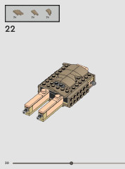LEGO 76421 instructions page 30 – build guide