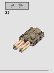 LEGO 76421 instructions page 31 – build guide
