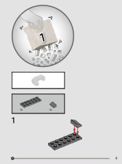 LEGO 76421 instructions page 5 – build guide