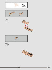 LEGO 76421 instructions page 65 – build guide