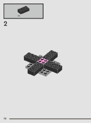 LEGO 76421 instructions page 70 – build guide