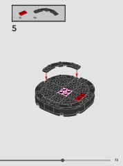 LEGO 76421 instructions page 73 – build guide