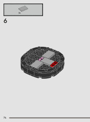 LEGO 76421 instructions page 74 – build guide