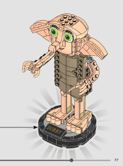 LEGO 76421 instructions page 77 – build guide