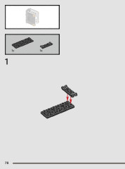 LEGO 76421 instructions page 78 – build guide