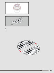 LEGO 76421 instructions page 87 – build guide