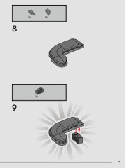 LEGO 76421 instructions page 9 – build guide