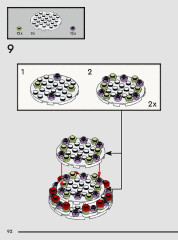 LEGO 76421 instructions page 92 – build guide