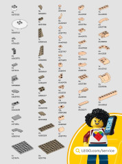 LEGO 76421 instructions page 99 – build guide
