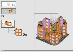 LEGO 76422 instructions page 100 – build guide