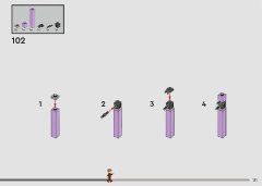 LEGO 76422 instructions page 131 – build guide