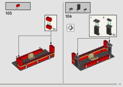 LEGO 76423 instructions page 75 – build guide