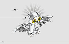 LEGO 76425 instructions page 86 – build guide