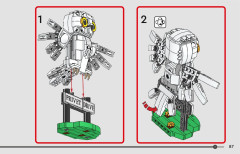 LEGO 76425 instructions page 87 – build guide