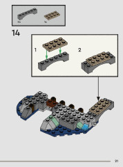 LEGO 76426 instructions page 21 – build guide