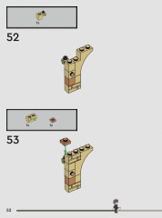 LEGO 76426 instructions page 52 – build guide