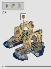 LEGO 76426 instructions page 72 – build guide