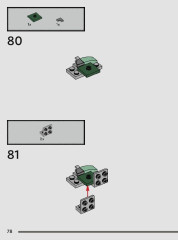 LEGO 76426 instructions page 78 – build guide